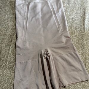 SPANX Nude High-Waist Shaping Bike Shorts
